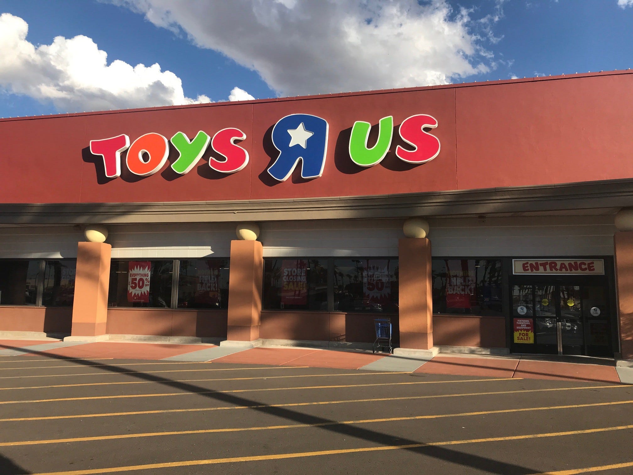 toys r us half price sale